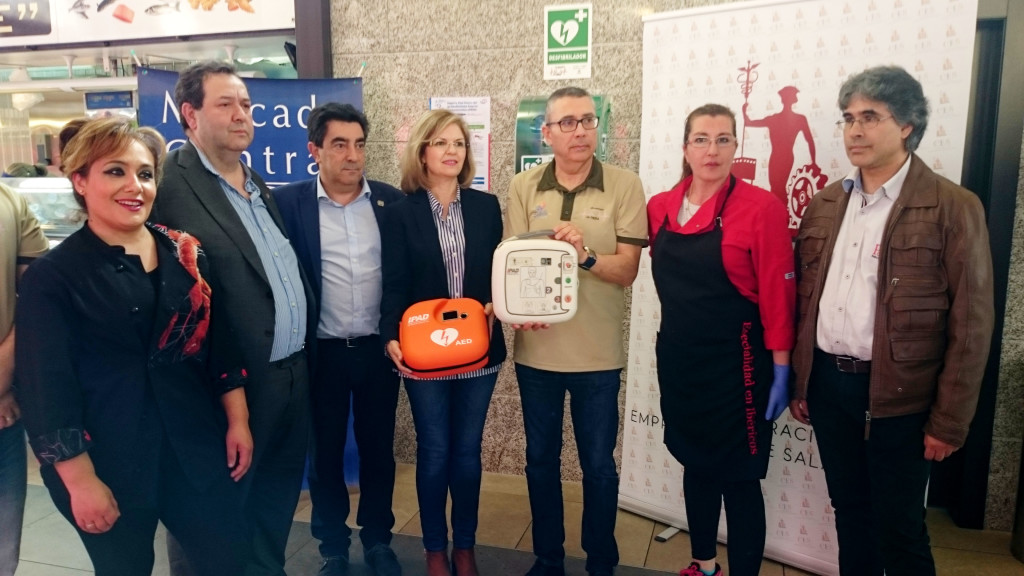 Foto Desfibrilador Mercado Central