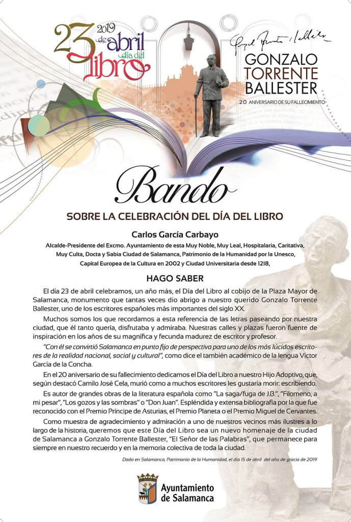BANDO Día del Libro 2019