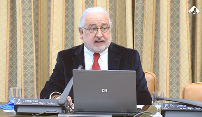 Pedro Campo, en la Comisión de Comercio (1)